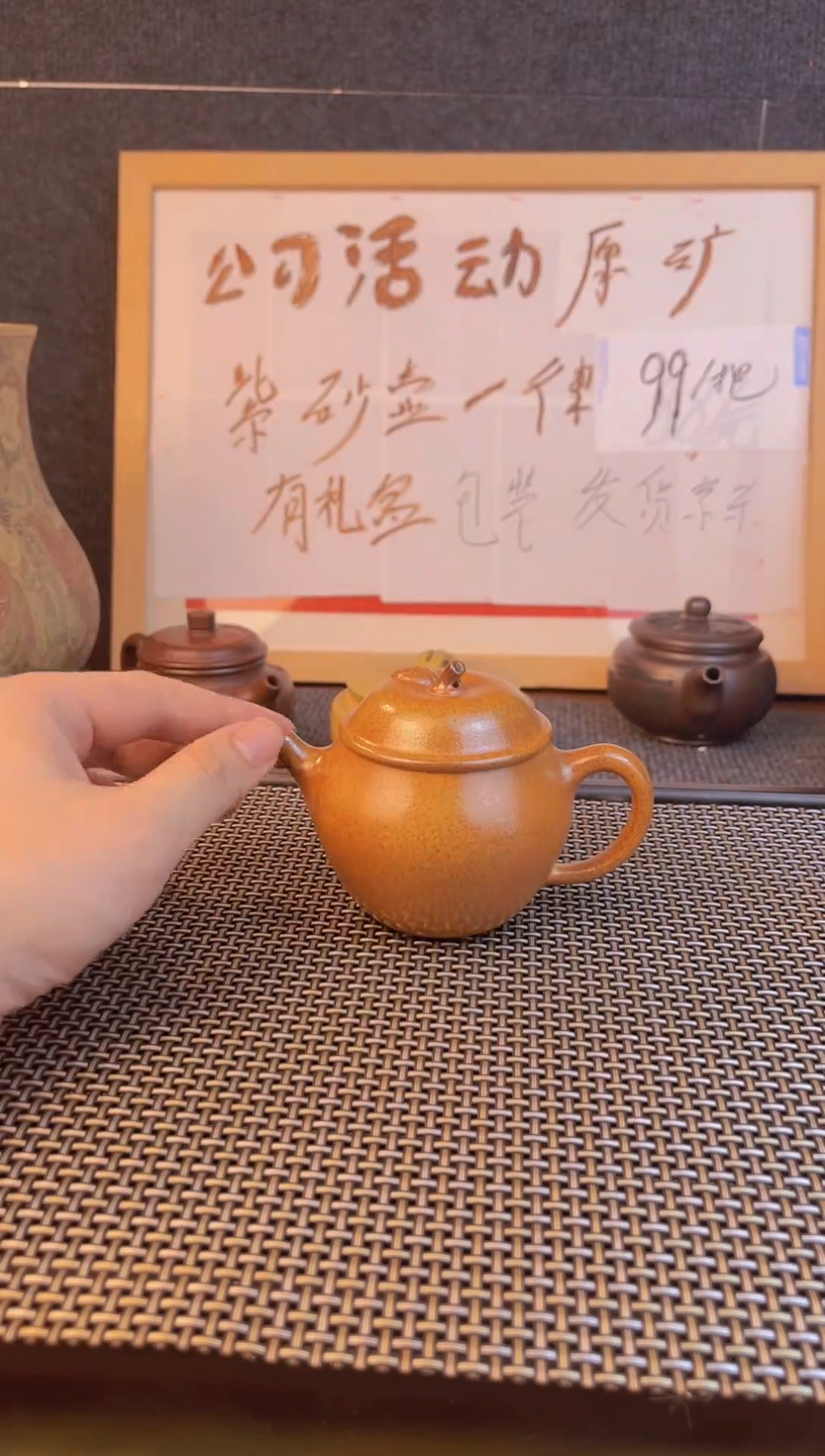 茶壶紫砂茶壶紫砂查壶闪购001