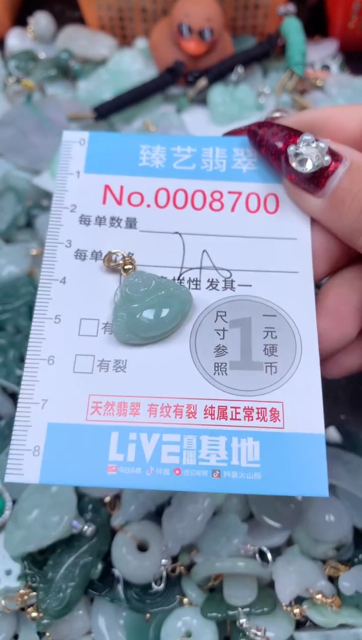 颈饰未镶嵌翡翠8700