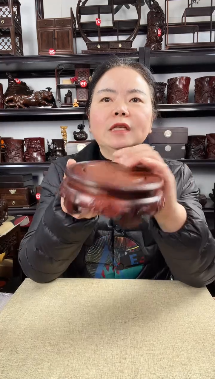 木389瑕疵老李红木工艺品