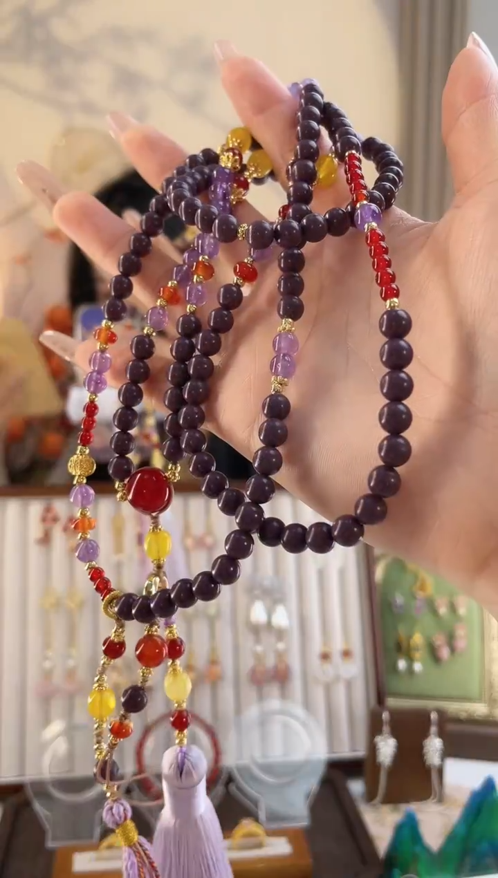 铜合金无铜合金无紫气东来斜挎链手机链