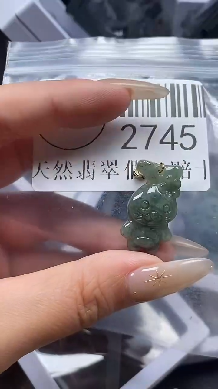 颈饰未镶嵌翡翠2745