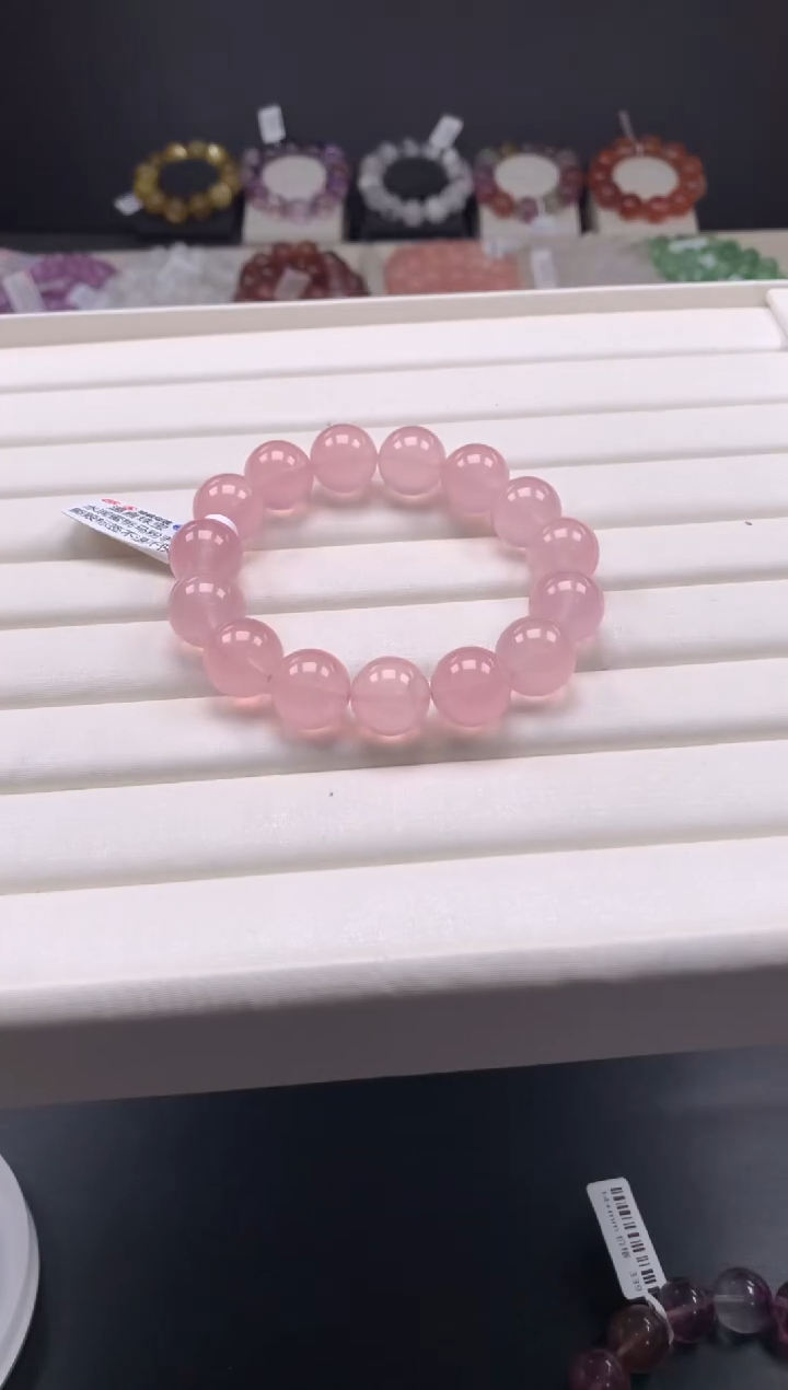 【闪购商品】水晶手链未镶嵌多样性发其一 14mm A53