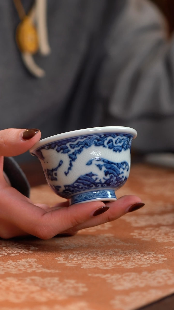 【闪购商品】宣之堂龙纹暗刻小压手