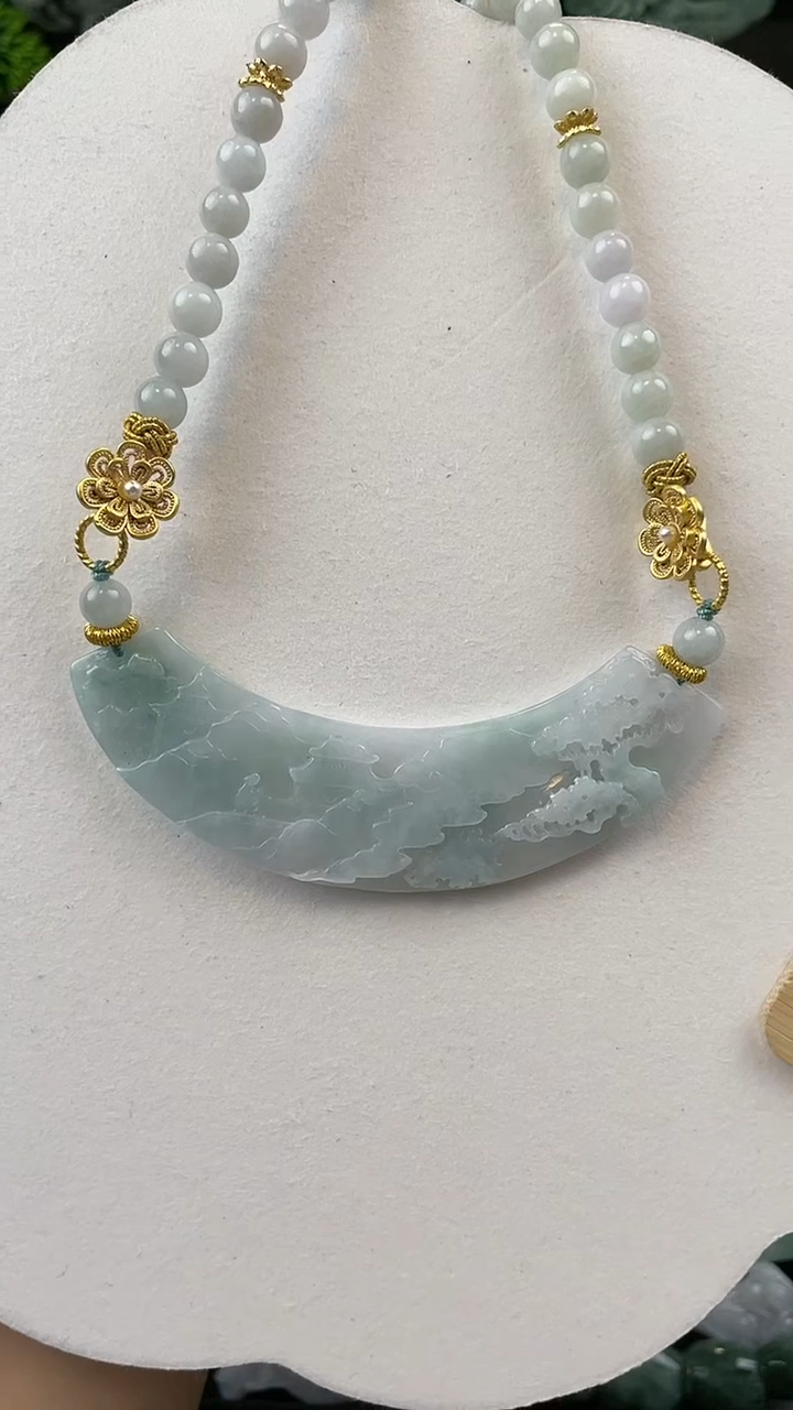 【闪购商品】翡翠颈饰未镶嵌2015(赠链)部分宝贝微瑕主播介绍为准