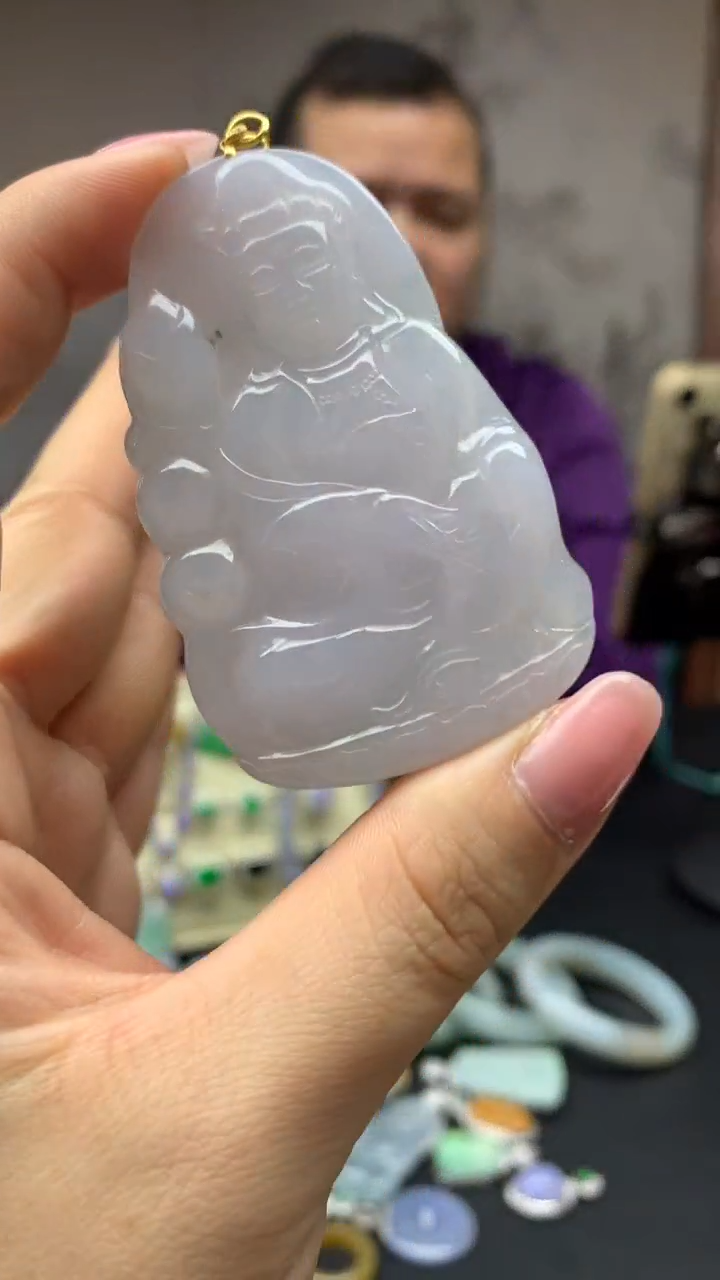 【闪购商品】翡翠颈饰未镶嵌3-天然翡翠