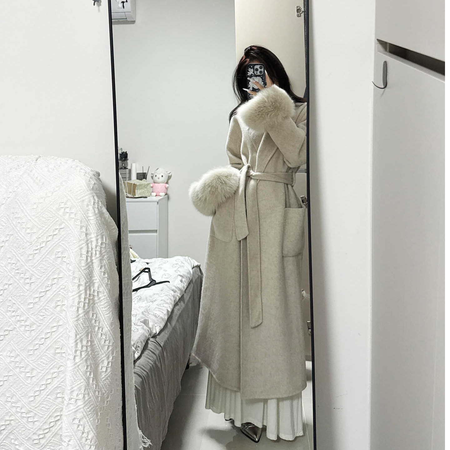 然然高个子韩系财阀千金羽绒大被子2026冬季新款显瘦气质保暖外套