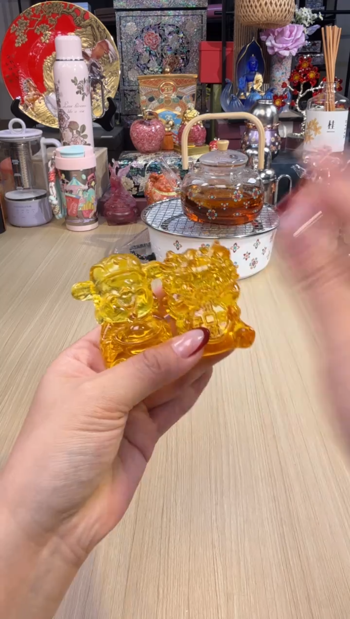 106琉璃财神/麒麟