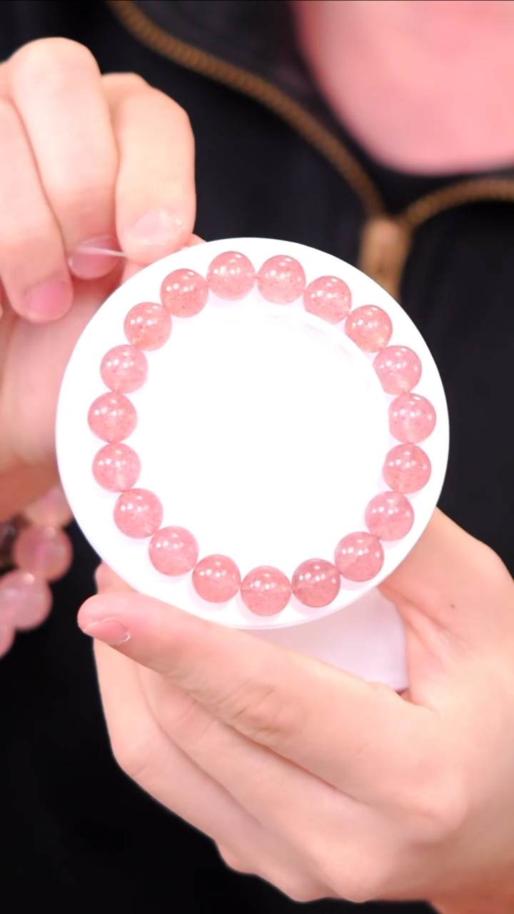 【闪购商品】水晶单圈未镶嵌Q003草莓晶单圈10mm