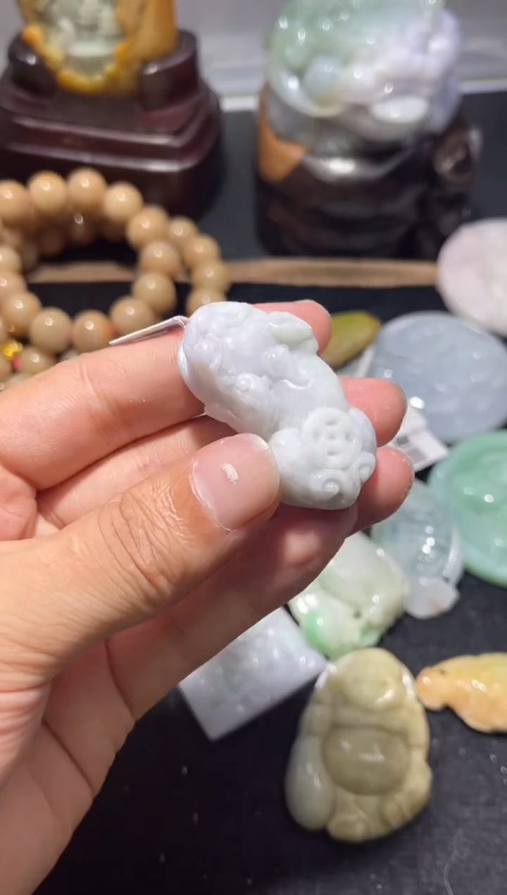 【闪购商品】翡翠颈饰未镶嵌00019496