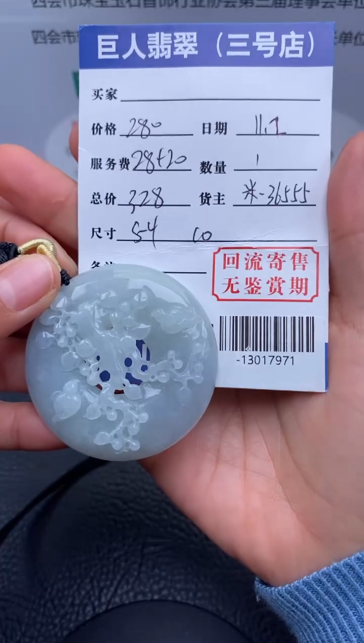 【闪购商品】翡翠颈饰未镶嵌多人-13017971