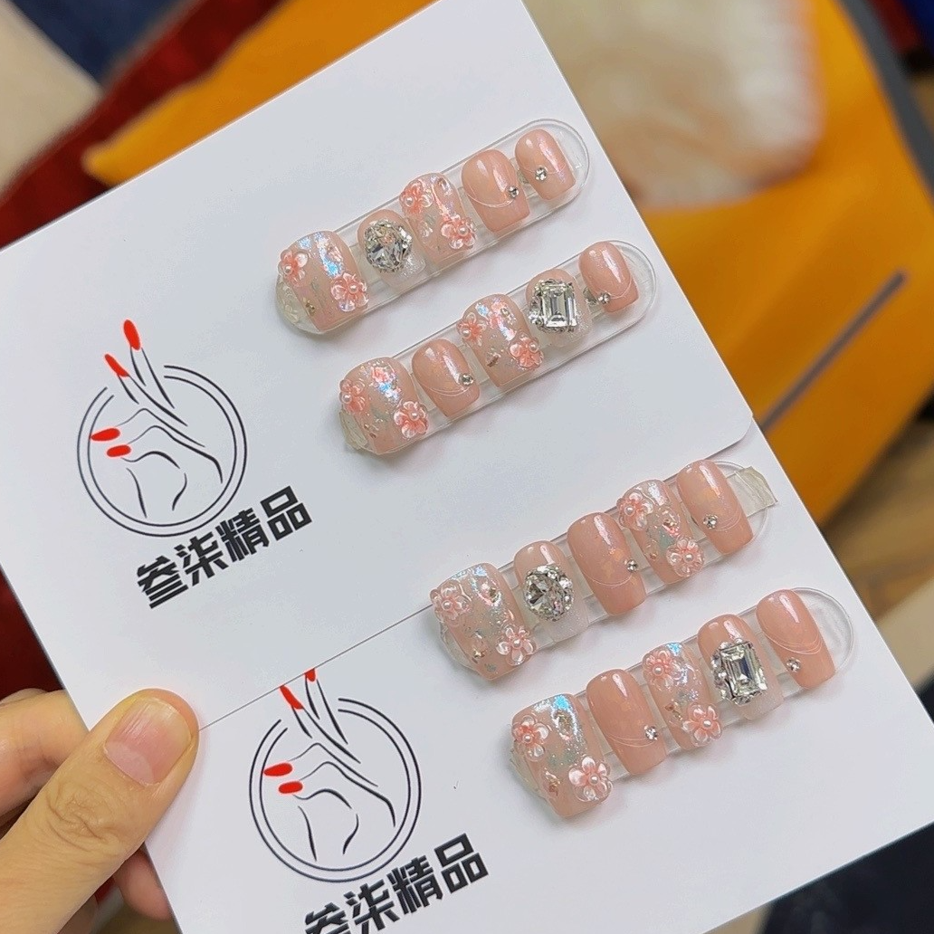 【甜小姐】原创施家全华高端定制丨San'Qi NAIL丨可拆卸穿戴美甲