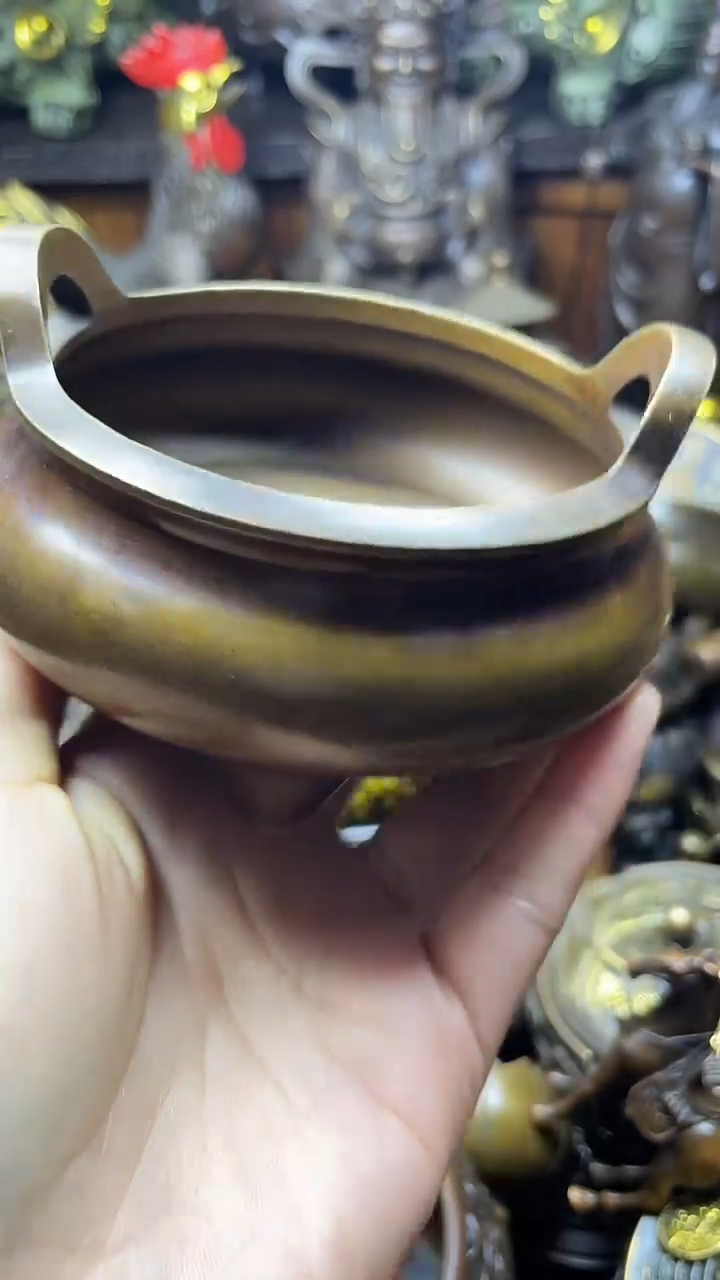 闪购链接，点击下单，有运费险，铜摆件