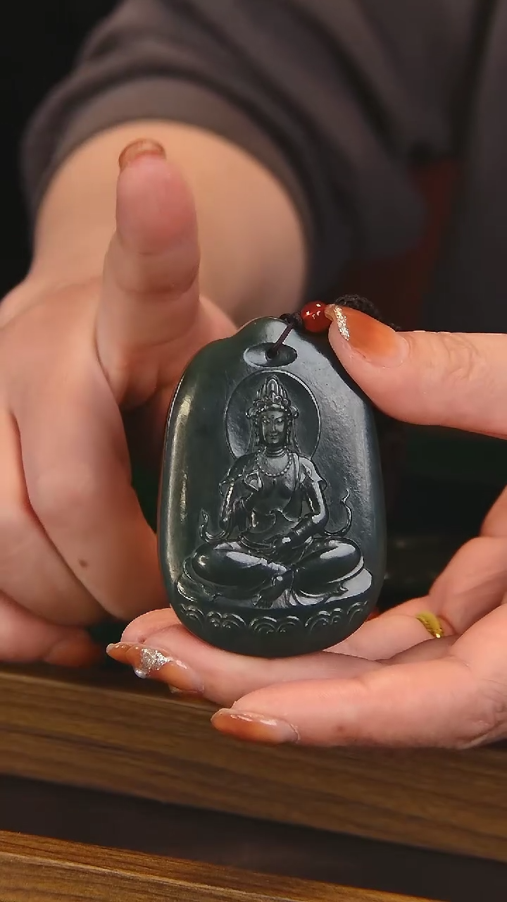 【闪购商品】和田玉（碧玉）颈饰未镶嵌和田玉（以主播展示为主）