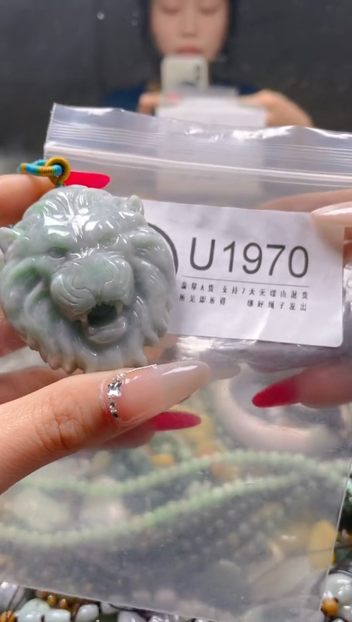 【闪购商品】翡翠颈饰未镶嵌/U/翡翠A货一图一物