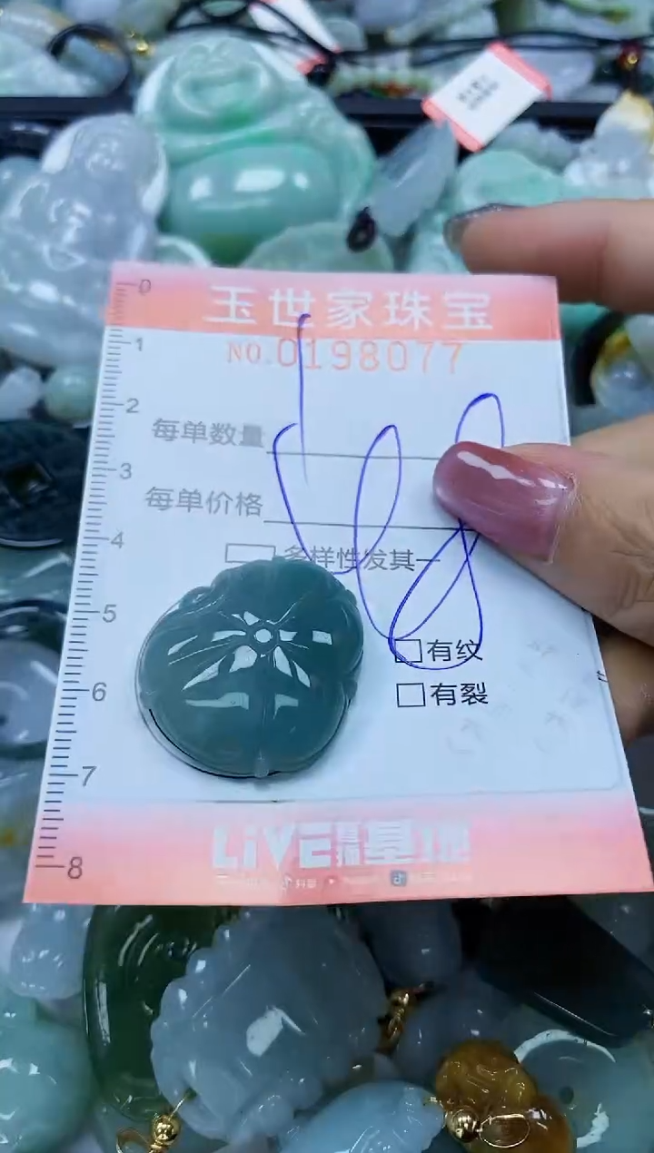 【闪购商品】翡翠颈饰未镶嵌闪购0198077