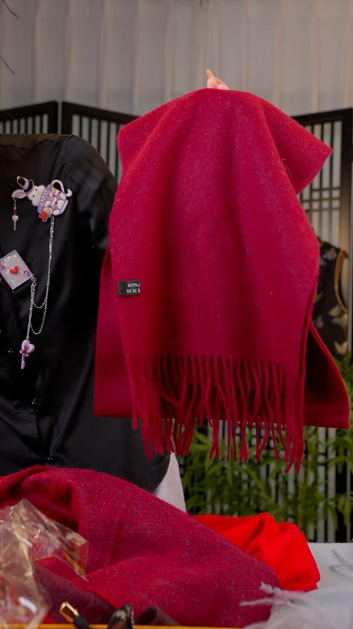 刺绣汤**汤非遗绒花手工饰品