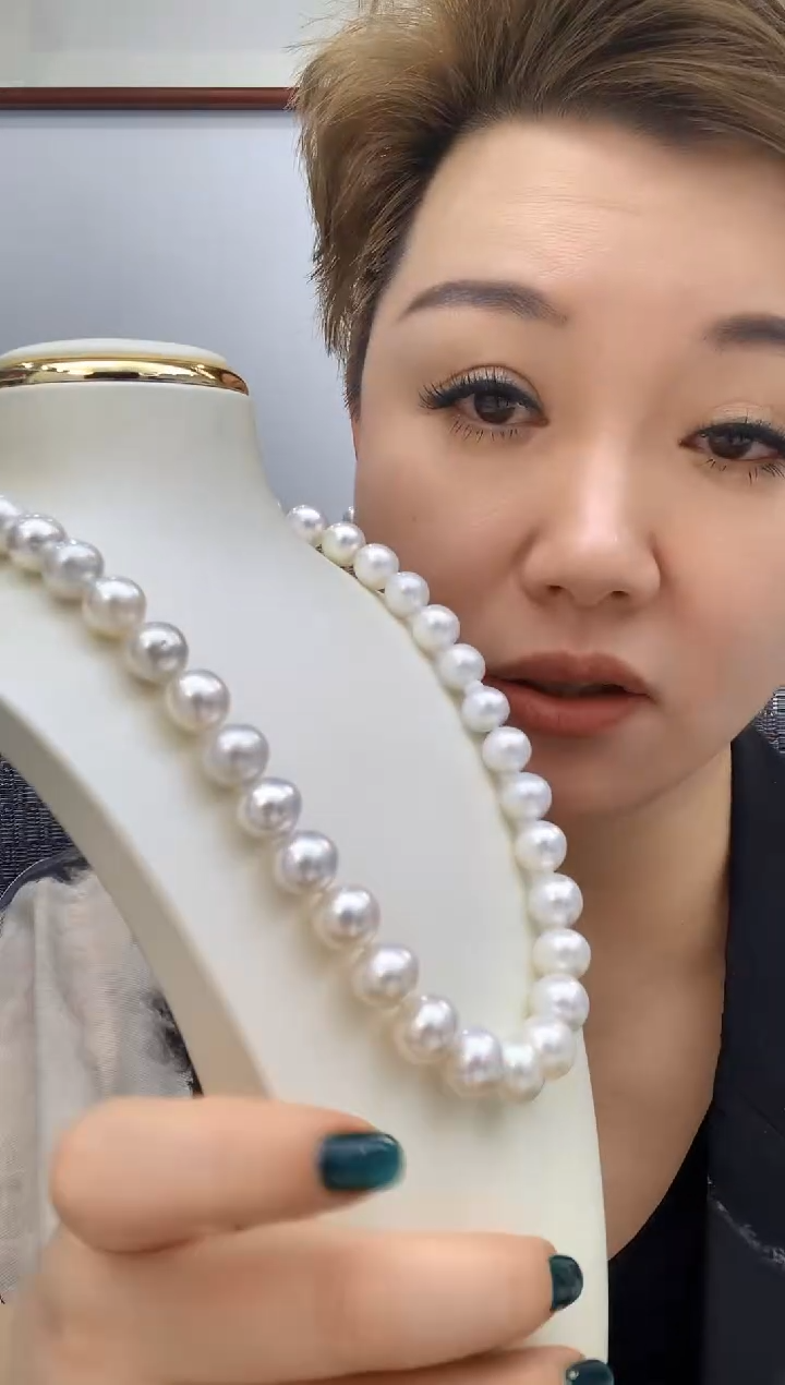 【闪购商品】海水珍珠项链未镶嵌265 9-12mm