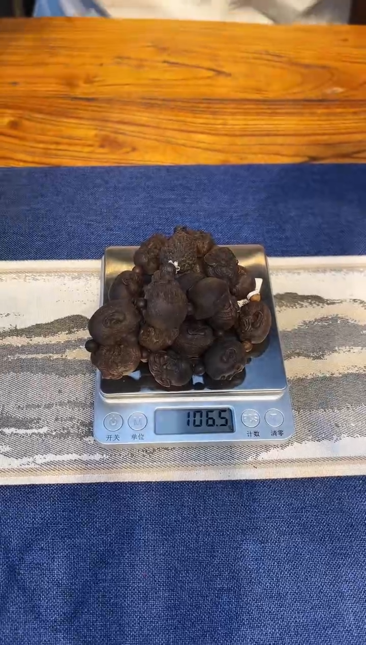 沉香碎屑沉香帝王专属馆藏富森十八罗汉多圈 ZJ089