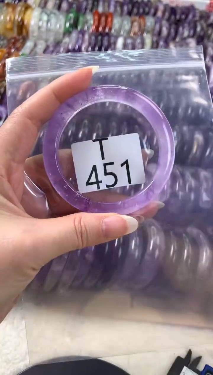 【闪购商品】水晶水晶手镯T未镶嵌451-57+