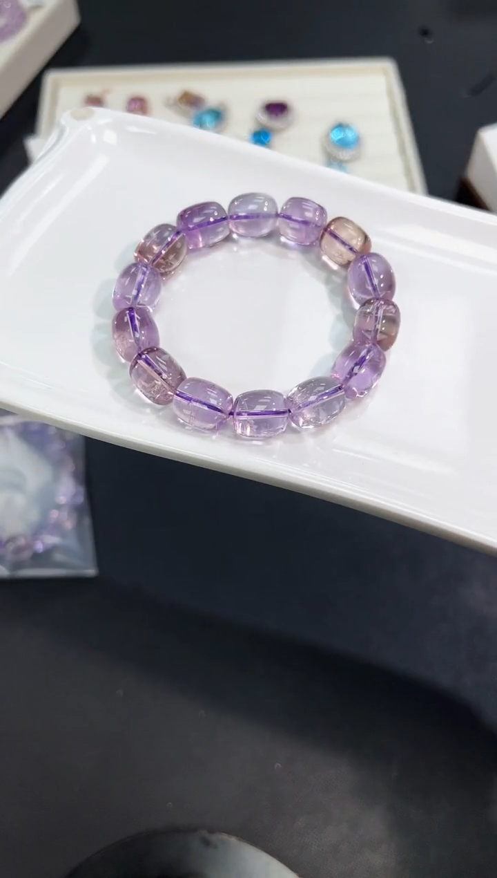 【闪购商品】水晶手串未镶嵌17u多样性发其一/1条默认微瑕