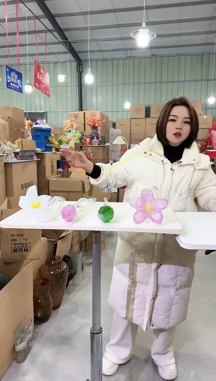 【闪购商品】玻璃于清花器I-早61