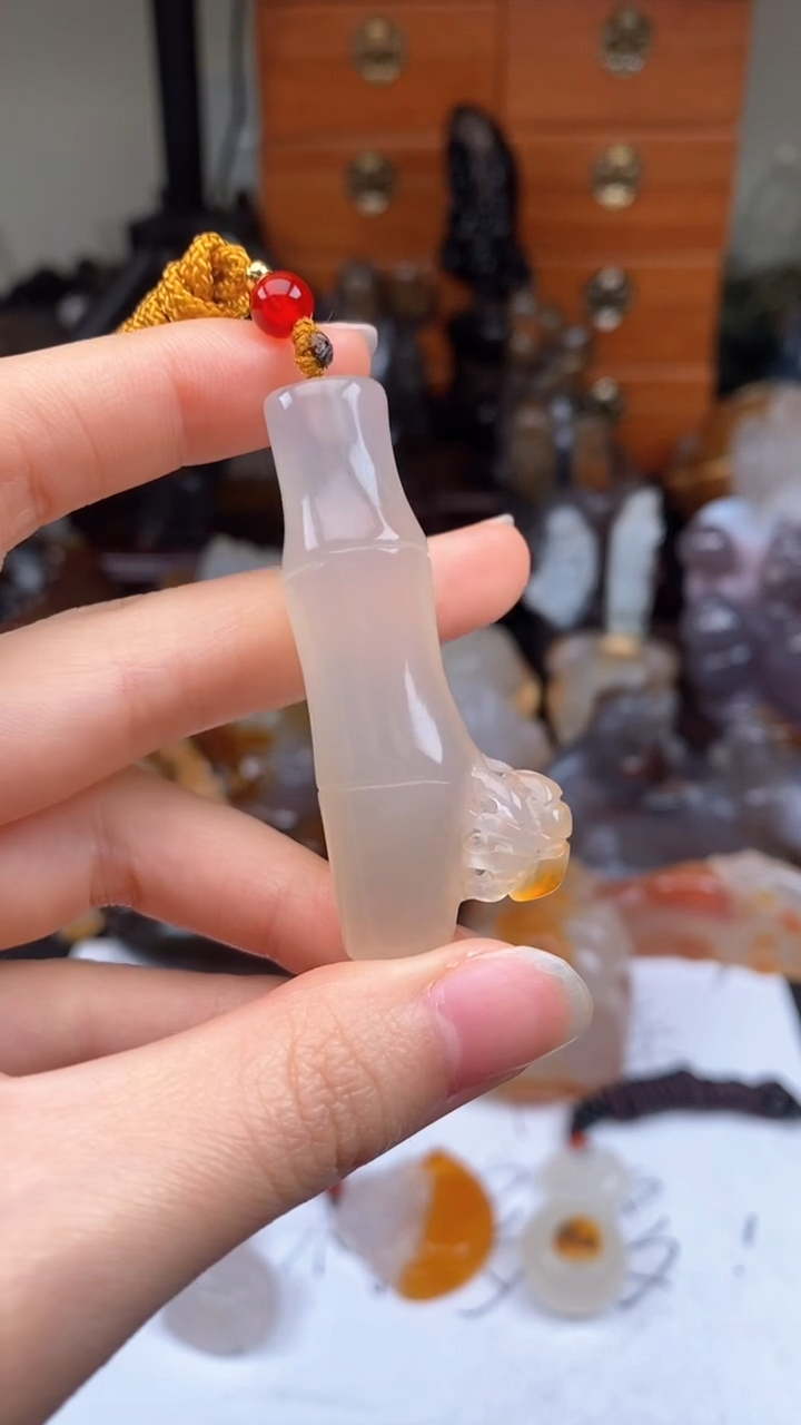 【闪购商品】玛瑙/玉髓颈饰未镶嵌AA