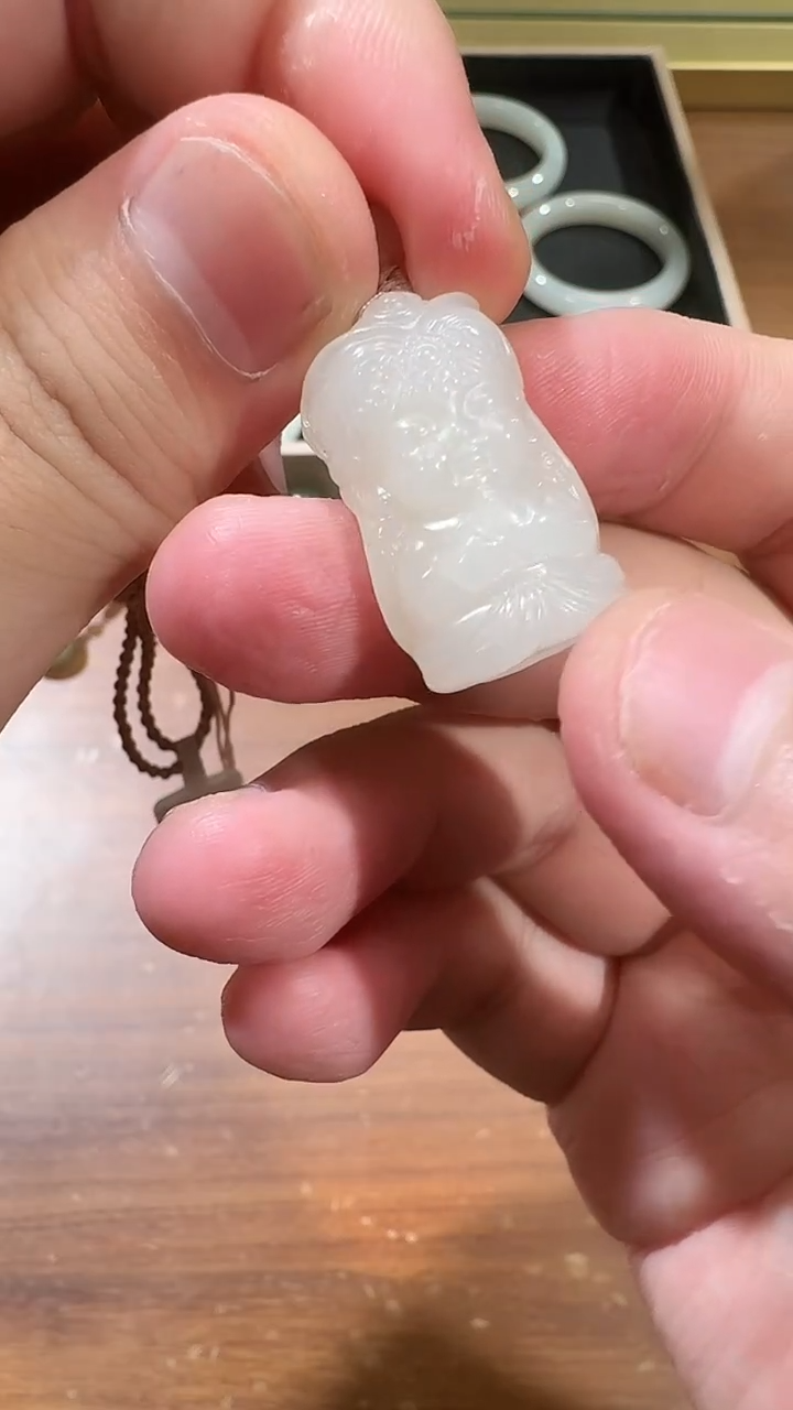 【闪购商品】和田玉吊坠未镶嵌1396扎基拉姆