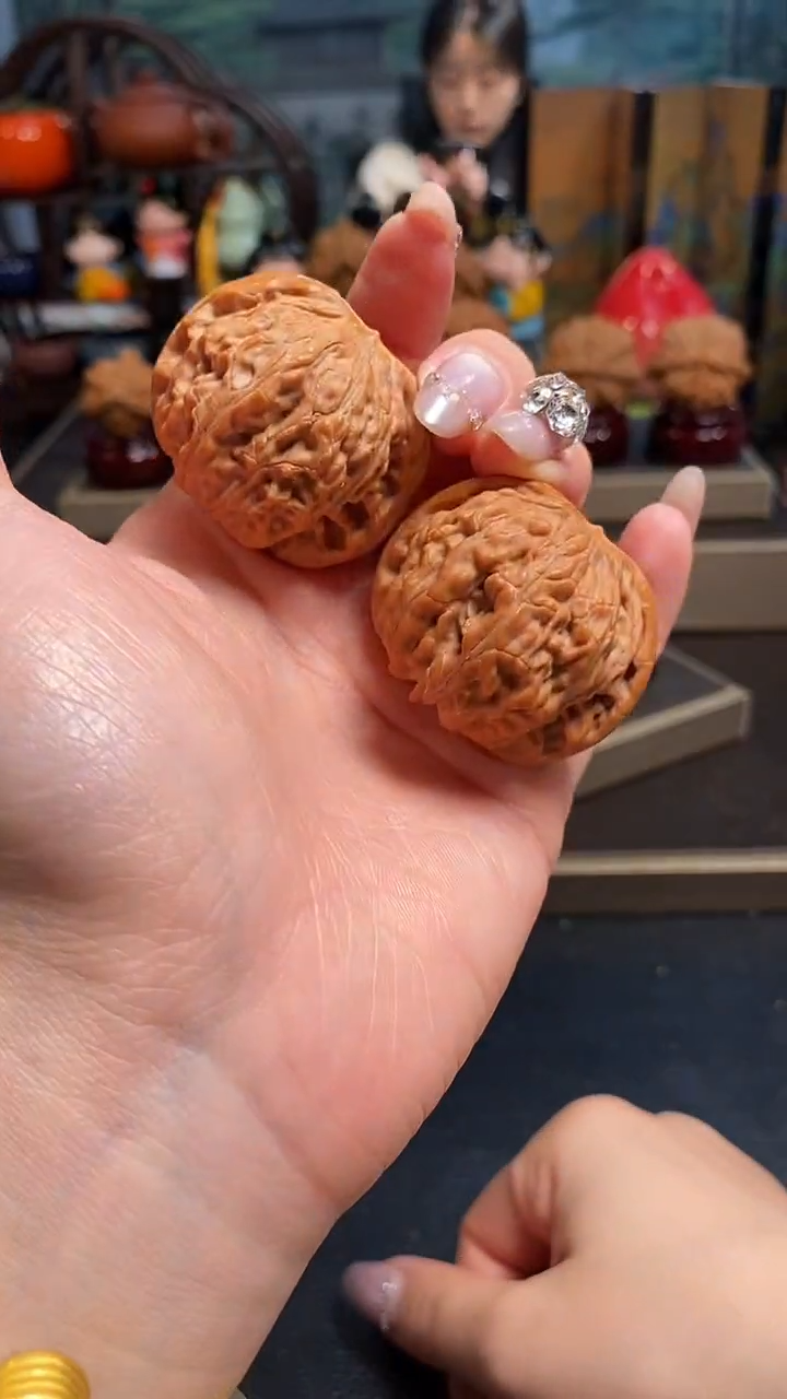 【闪购商品】文玩核桃吊坠K296磨盘40