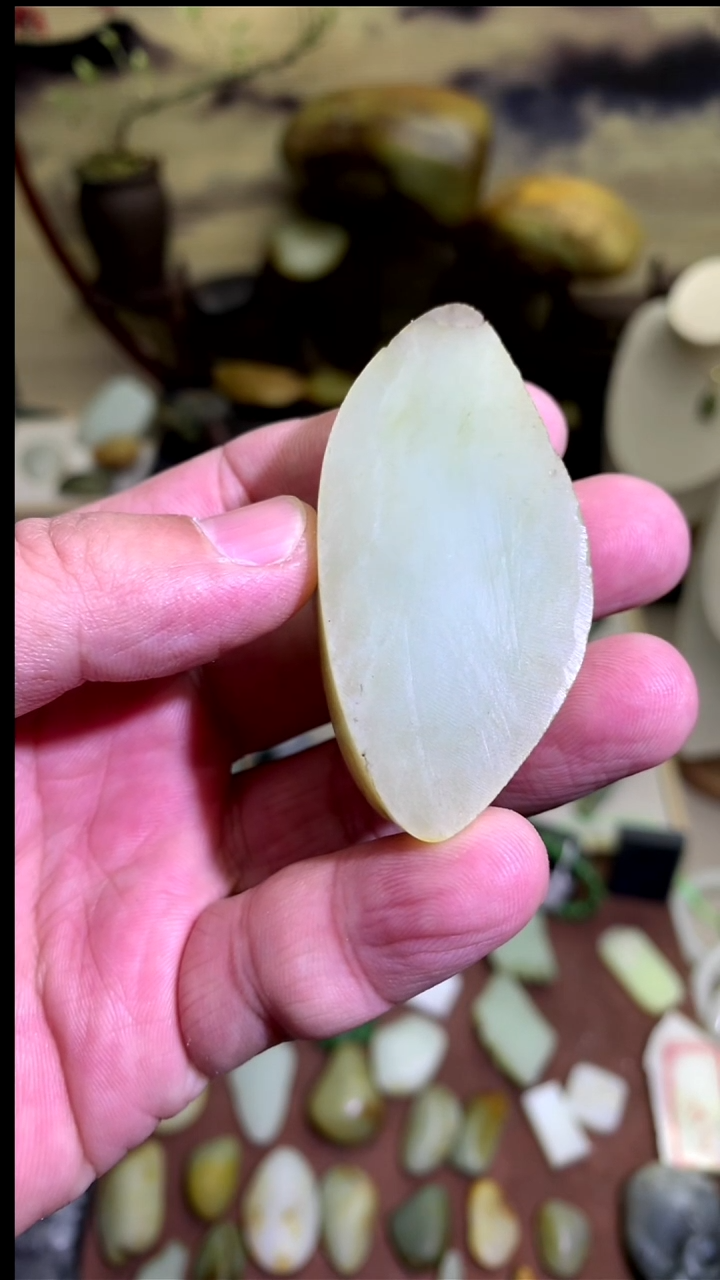 【闪购商品】和田玉颈饰未镶嵌子料切片