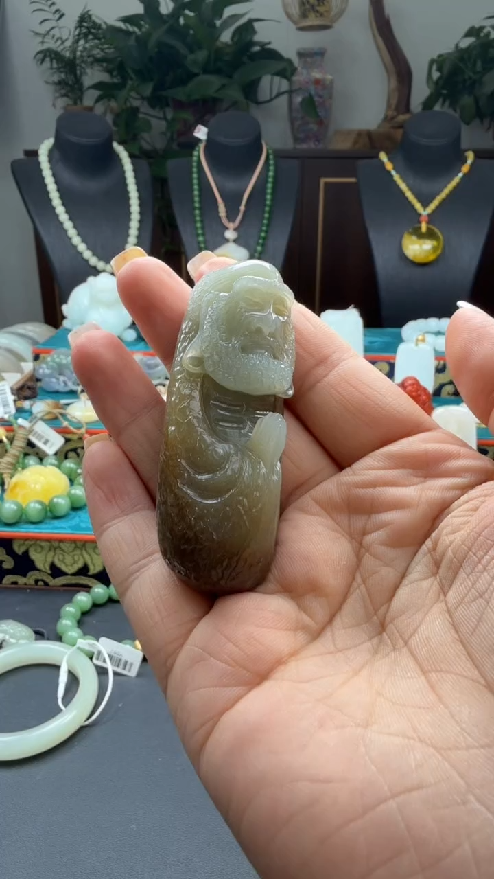 和田玉未镶嵌颈饰ly15