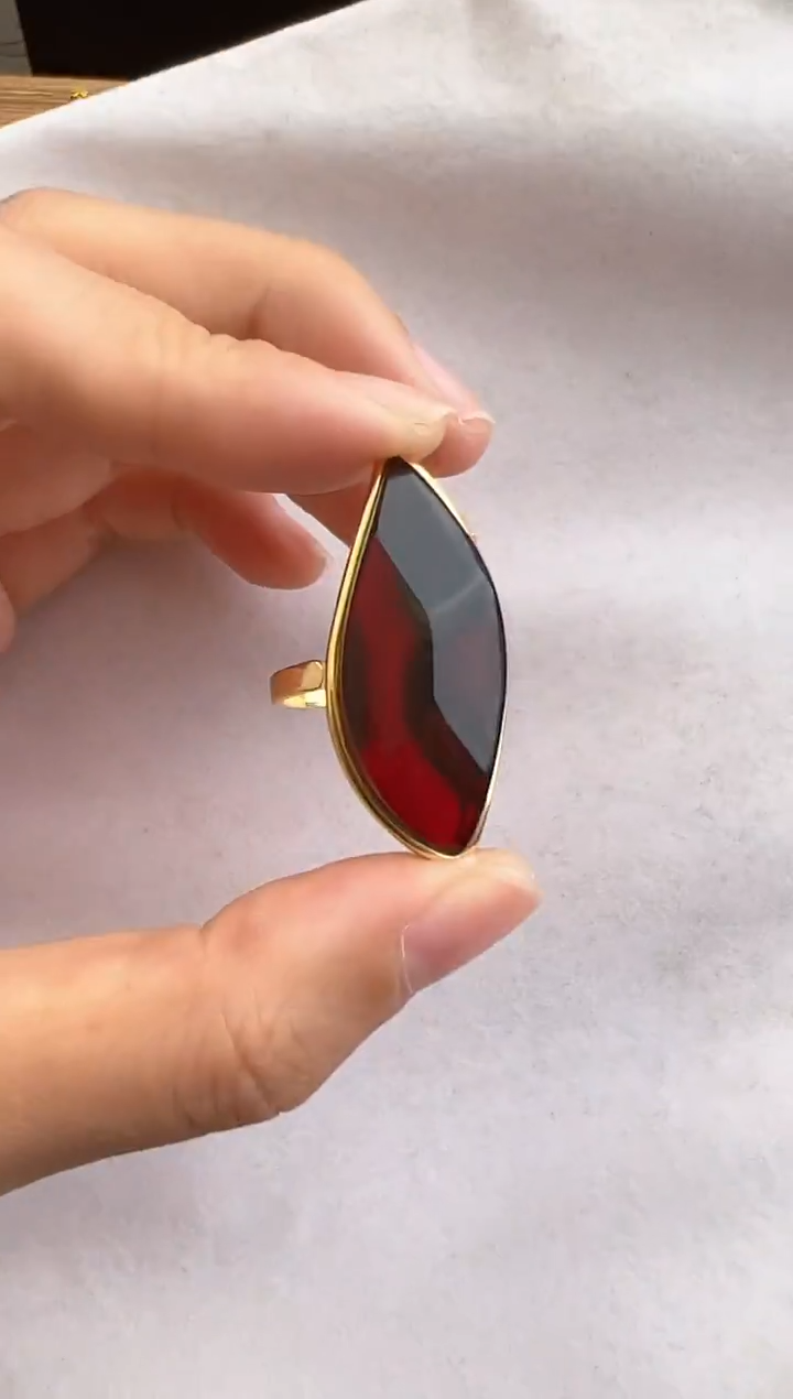 【闪购商品】未镶嵌琥珀裸石10313180-戒指