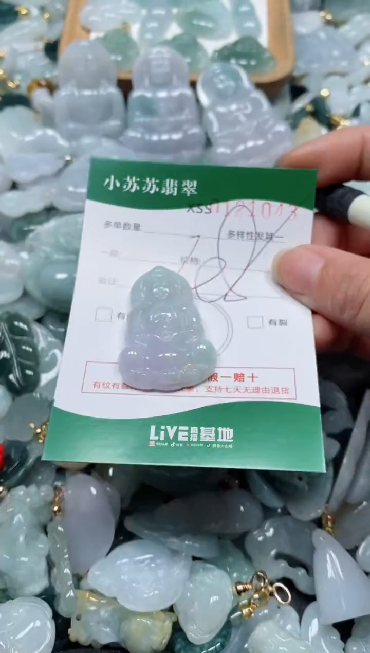 【闪购商品】翡翠颈饰未镶嵌闪购商品0121043