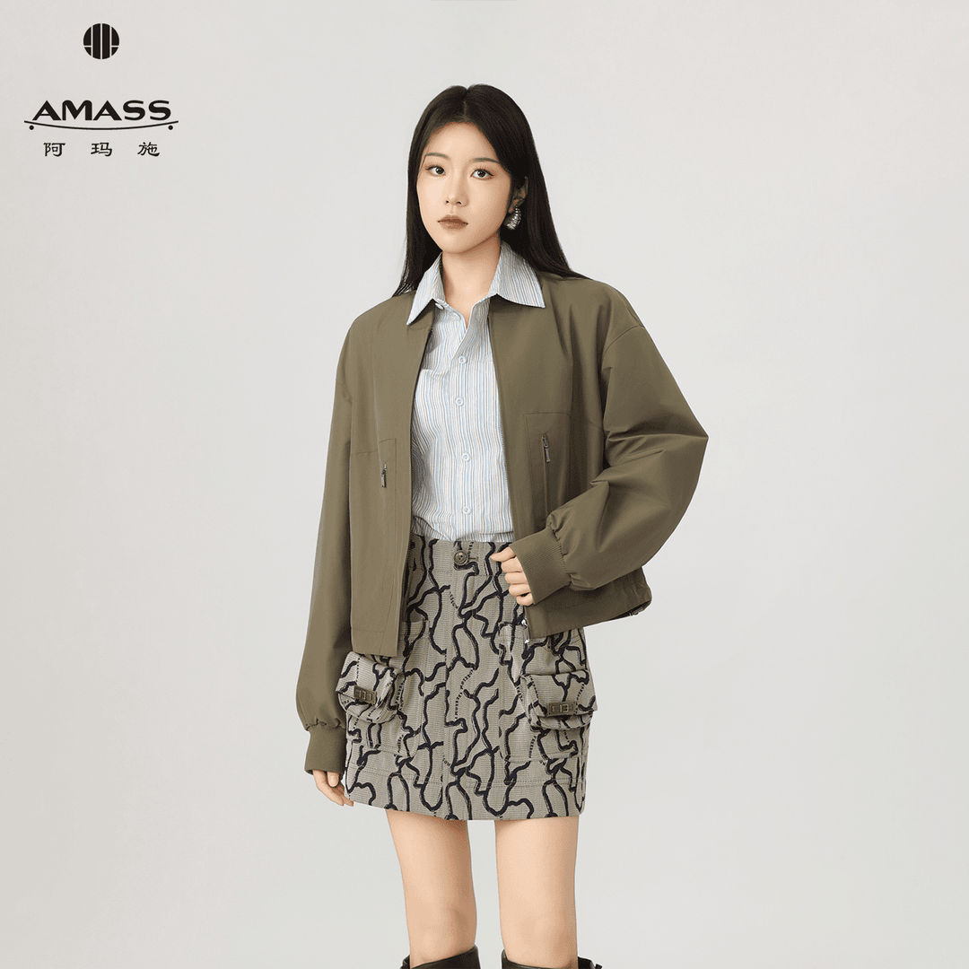 AMASS/阿玛施时尚休闲宽松经典长袖外套540024-4202339