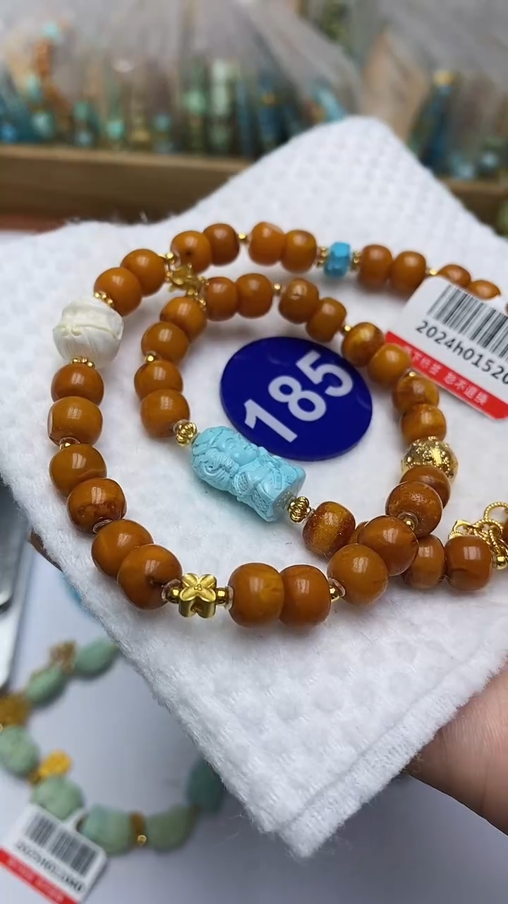 【闪购商品】绿松石手串未镶嵌185