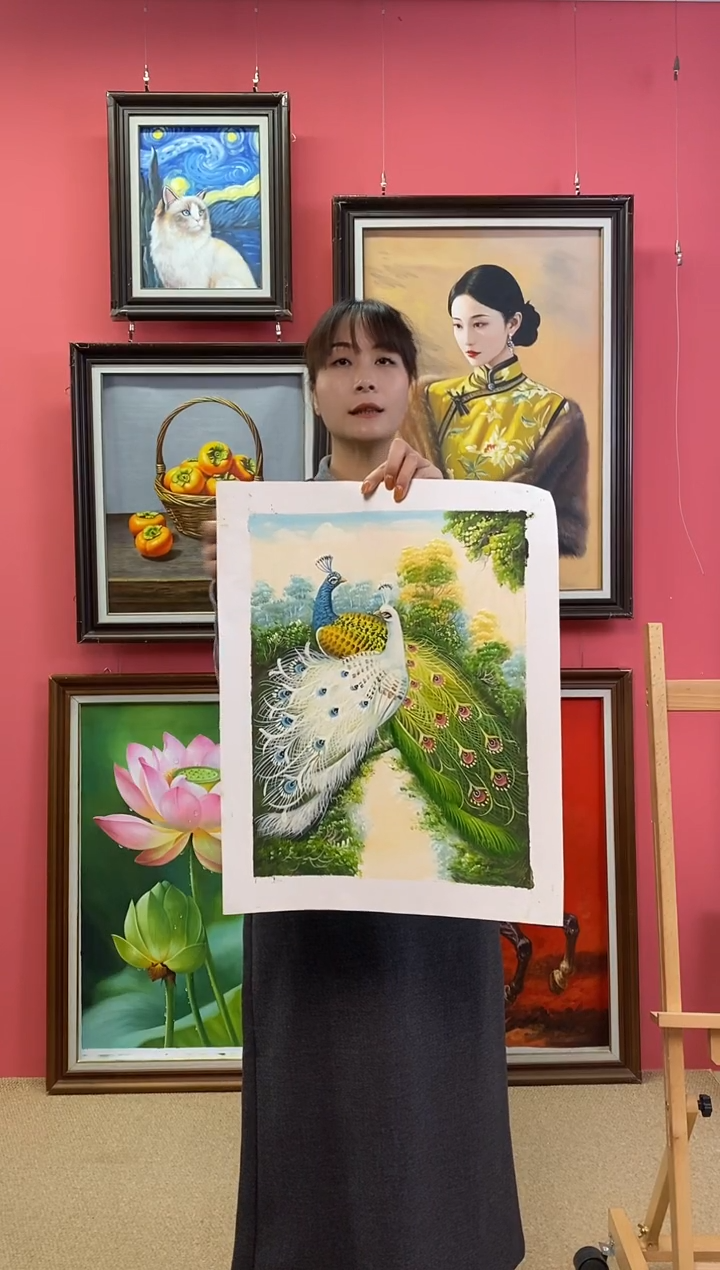 油画期*尺寸30*40画芯（不含框） 