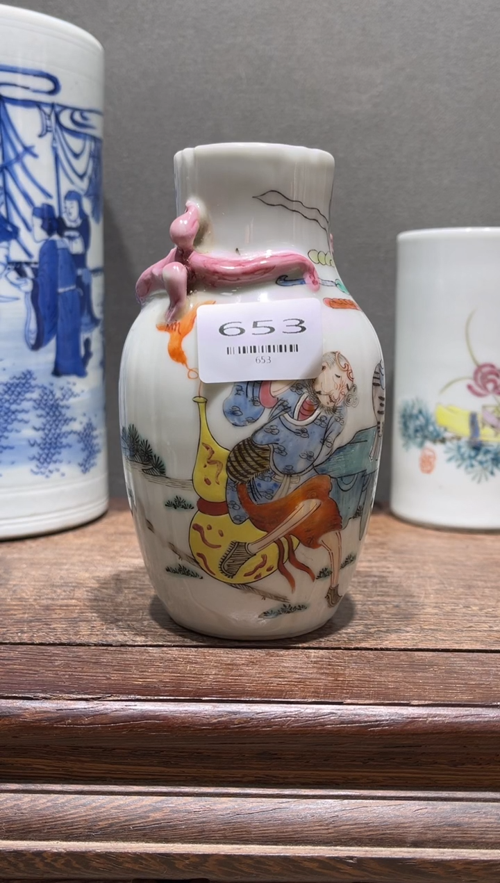 瓷片马?A653 瓷器小摆件小摆件