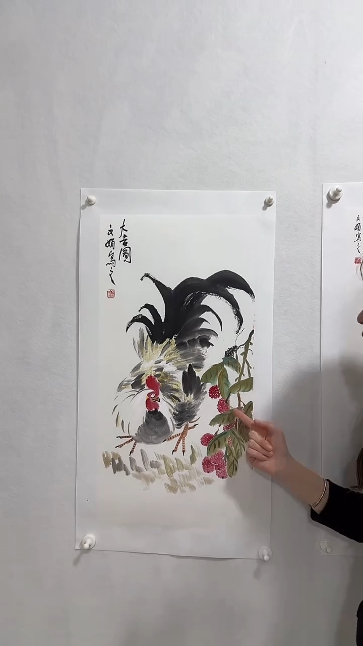 【闪购商品】国画师文娟国画作品