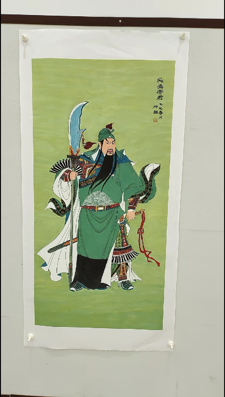 书法邓越 工笔人物  8平尺