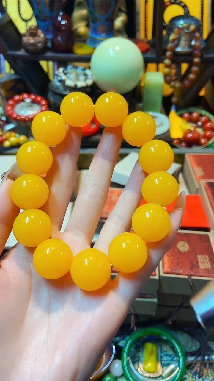 【闪购商品】蜜蜡手串未镶嵌主播推荐主播推荐