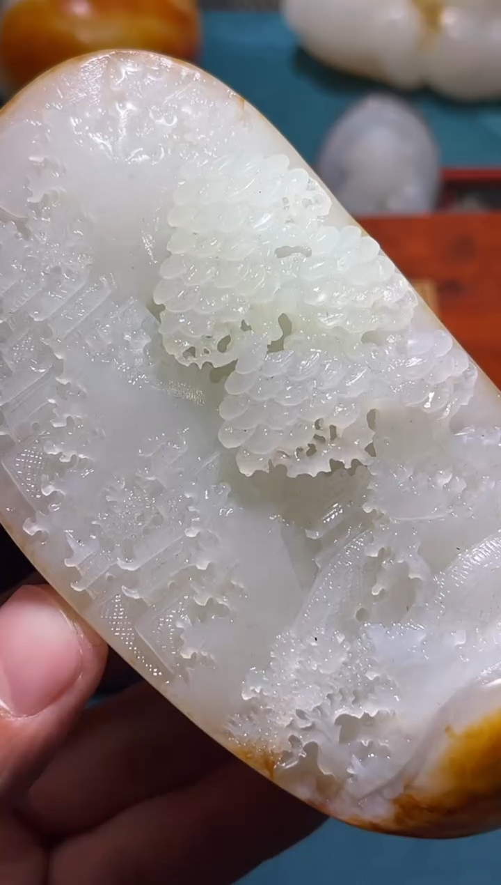 未镶嵌和田玉挂件一**凉1