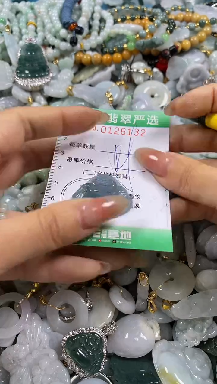 【闪购商品】翡翠颈饰未镶嵌闪购0126132