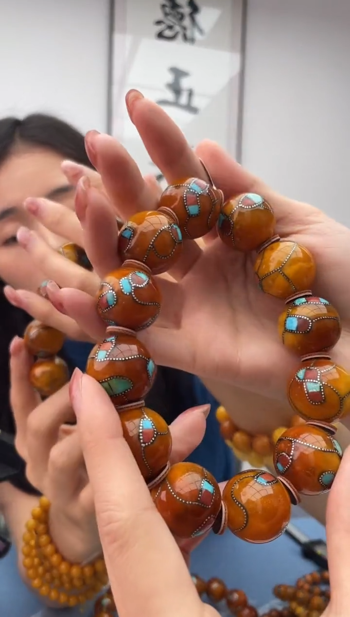 未镶嵌蜜蜡珠宝奇石083 22假一罚十多样性发其一