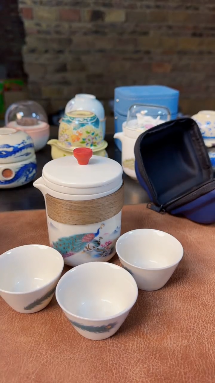 【闪购商品】杯德化白瓷‘；快客茶具