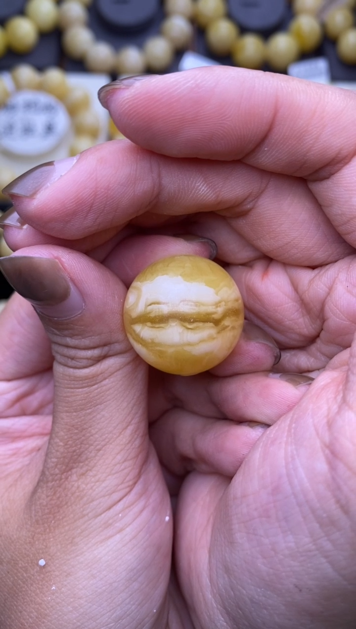 裸石琥珀未镶嵌大小姐珠宝116