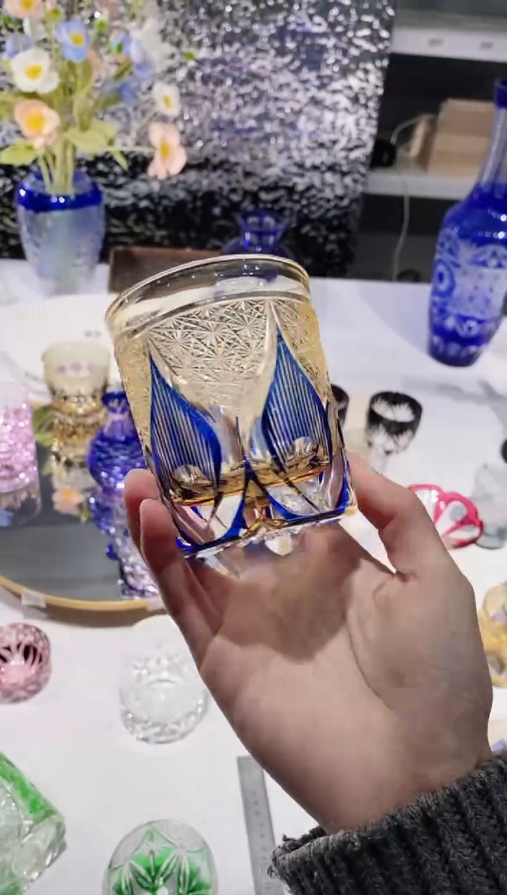 【闪购商品】水晶玻璃无手柄款小火焰微瑕