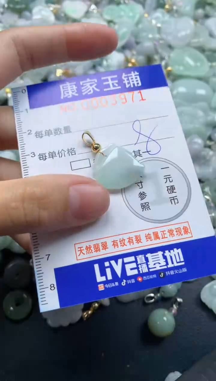 颈饰未镶嵌翡翠3971