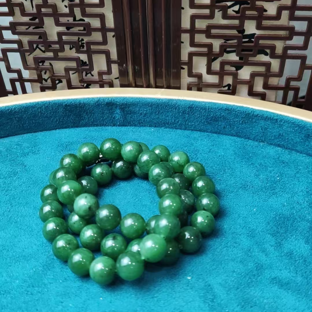 和田玉----碧玉项链