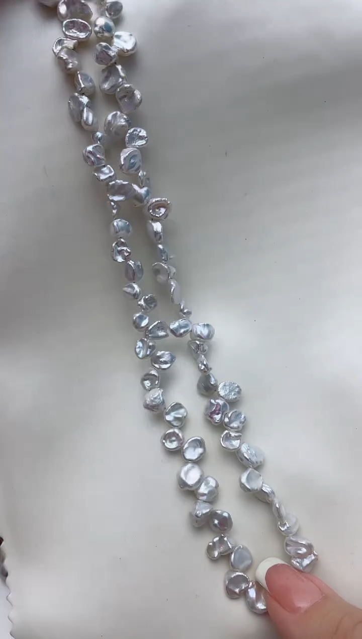 【闪购商品】淡水珍珠颈饰未镶嵌W8