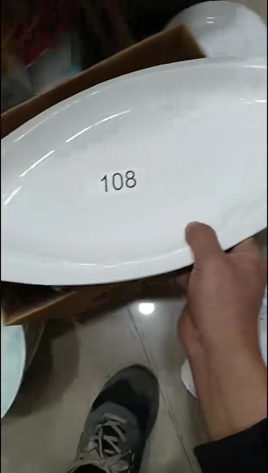 【闪购商品】瓷108鱼盘