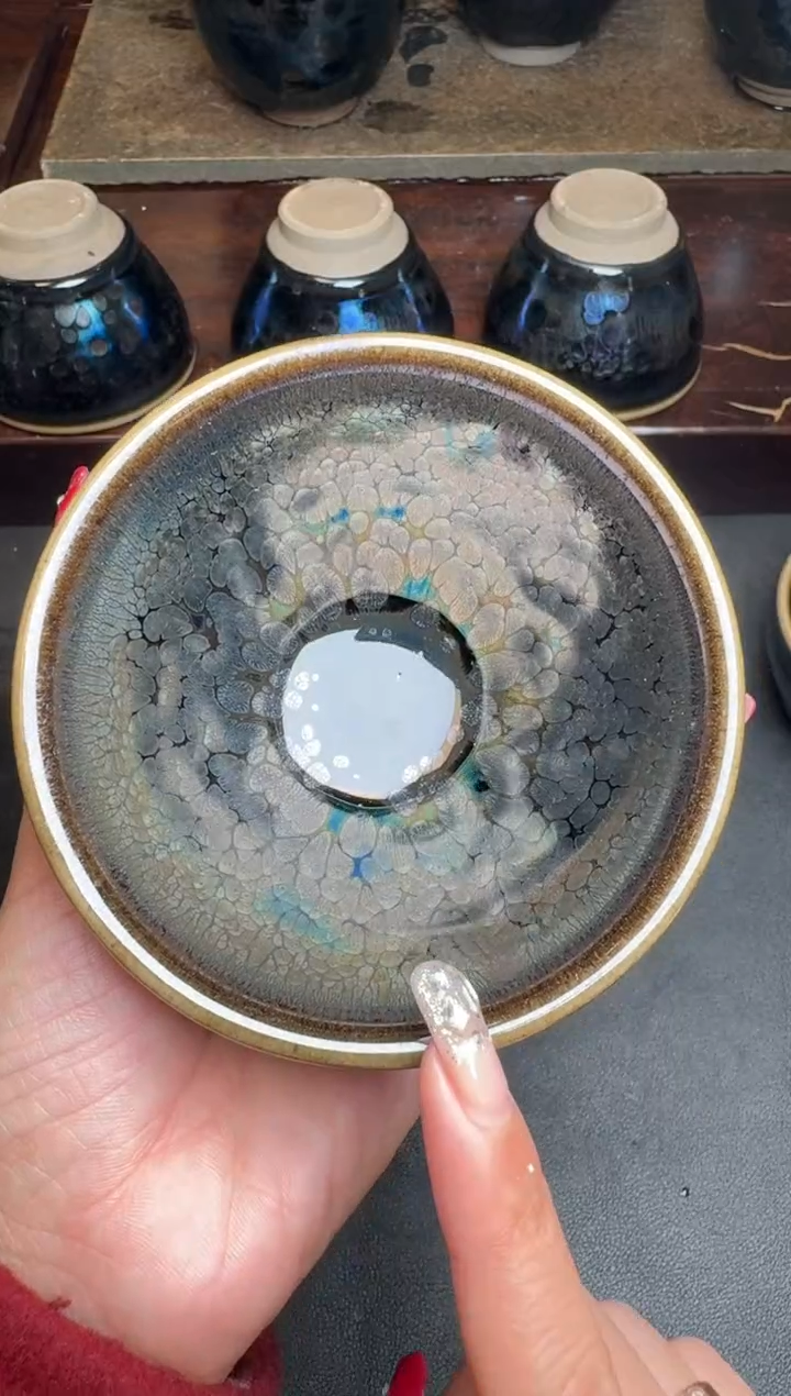 【闪购商品】茶盏建盏故事徐祖亮极曜20